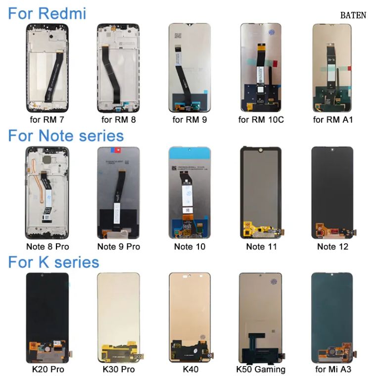Teléfono LCD para Redmi