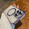 Funda magnética para teléfono transparente