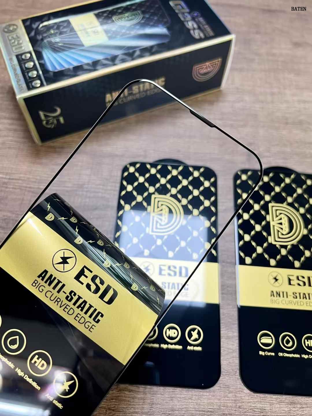 Película protectora de vidrio antiestático ESD